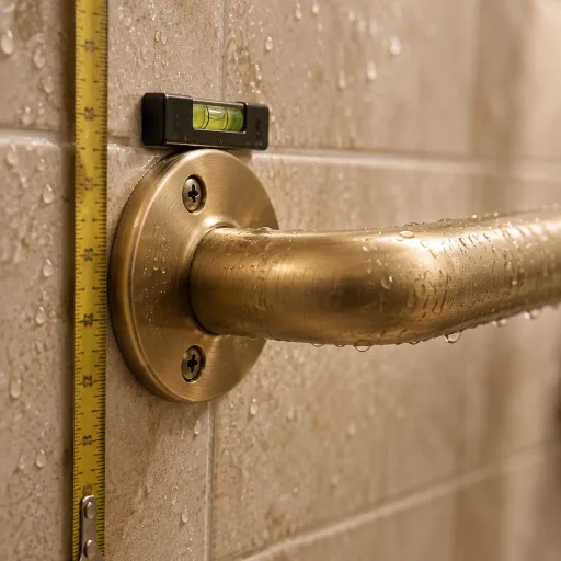 Hauteur des barres d’appui en salle de bain : normes, sécurité et confort pour une douche sécurisée