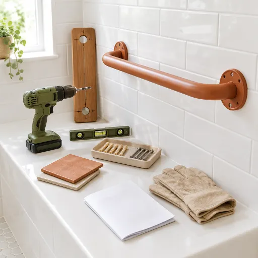 Hauteur des barres d’appui en salle de bain : normes, sécurité et confort pour une douche sécurisée