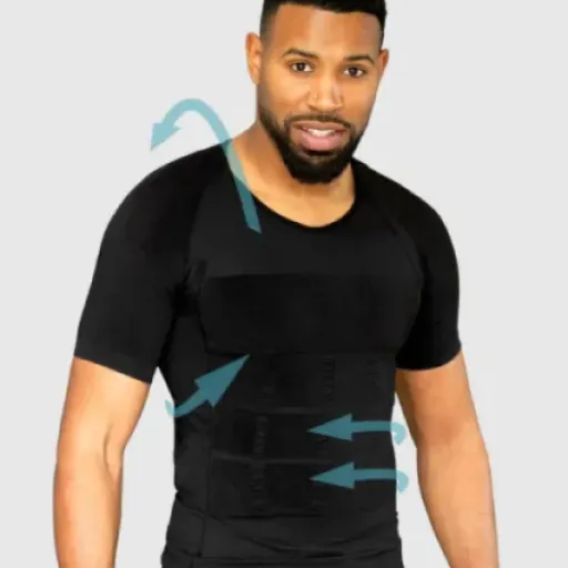 Avis Curveless Smart-Shirt T-shirt Intelligent : le t-shirt gainant qui mise sur la posture du dos