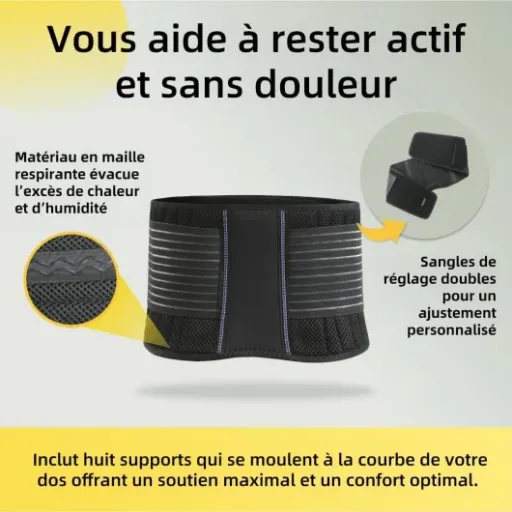 Avis BraceUP Ceinture Lombaire : un soutien du dos simple, bien noté et abordable