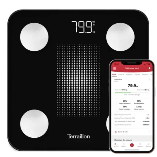 Avis Terraillon Weight Connect : la balance connectée simple pour suivre son poids et sa composition