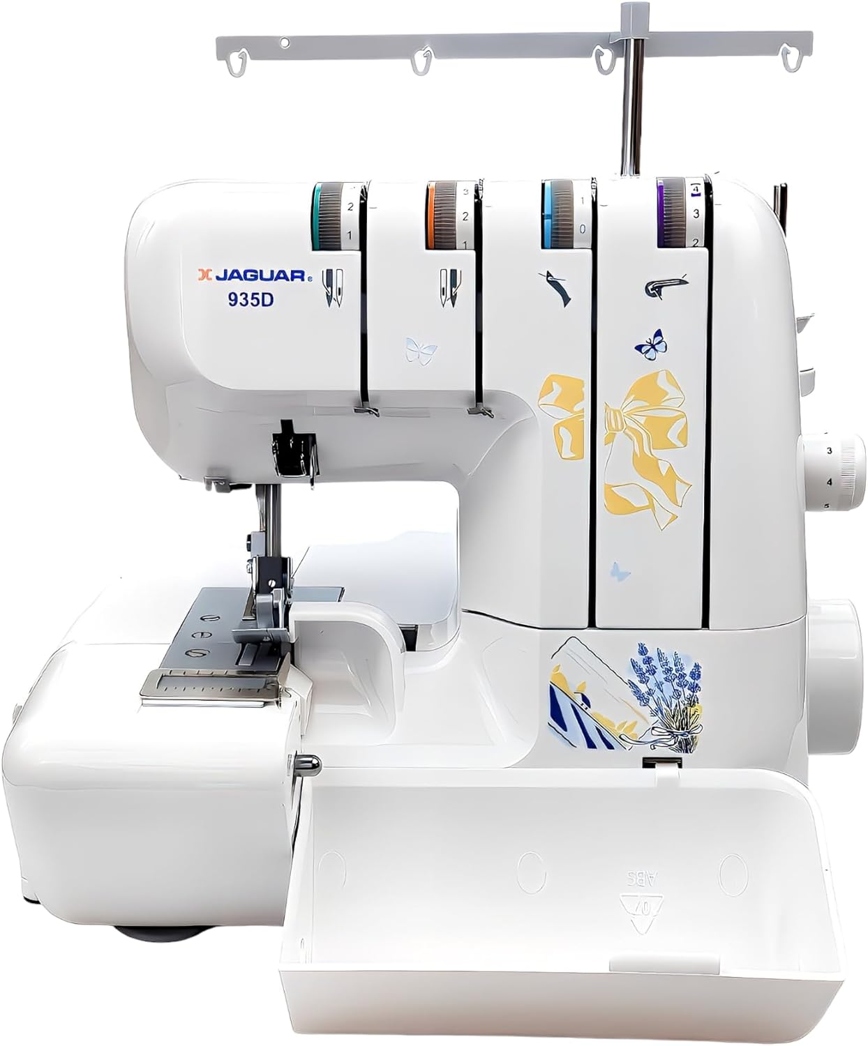Surjeteuse Jaguar 935D, Machine à Coudre Overlock, Comprend un Grand Paquet d'Accessoires
