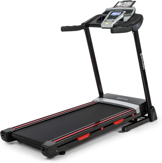 Pacemaker F80 Tapis de course, écran LCD, puissance moteur 3 CV, 1-14 km/h, 9 programmes, bande de roulement : 40 x 120 cm (l x L), suspension 4P-AntiShock, calcul du poignet, rouleaux