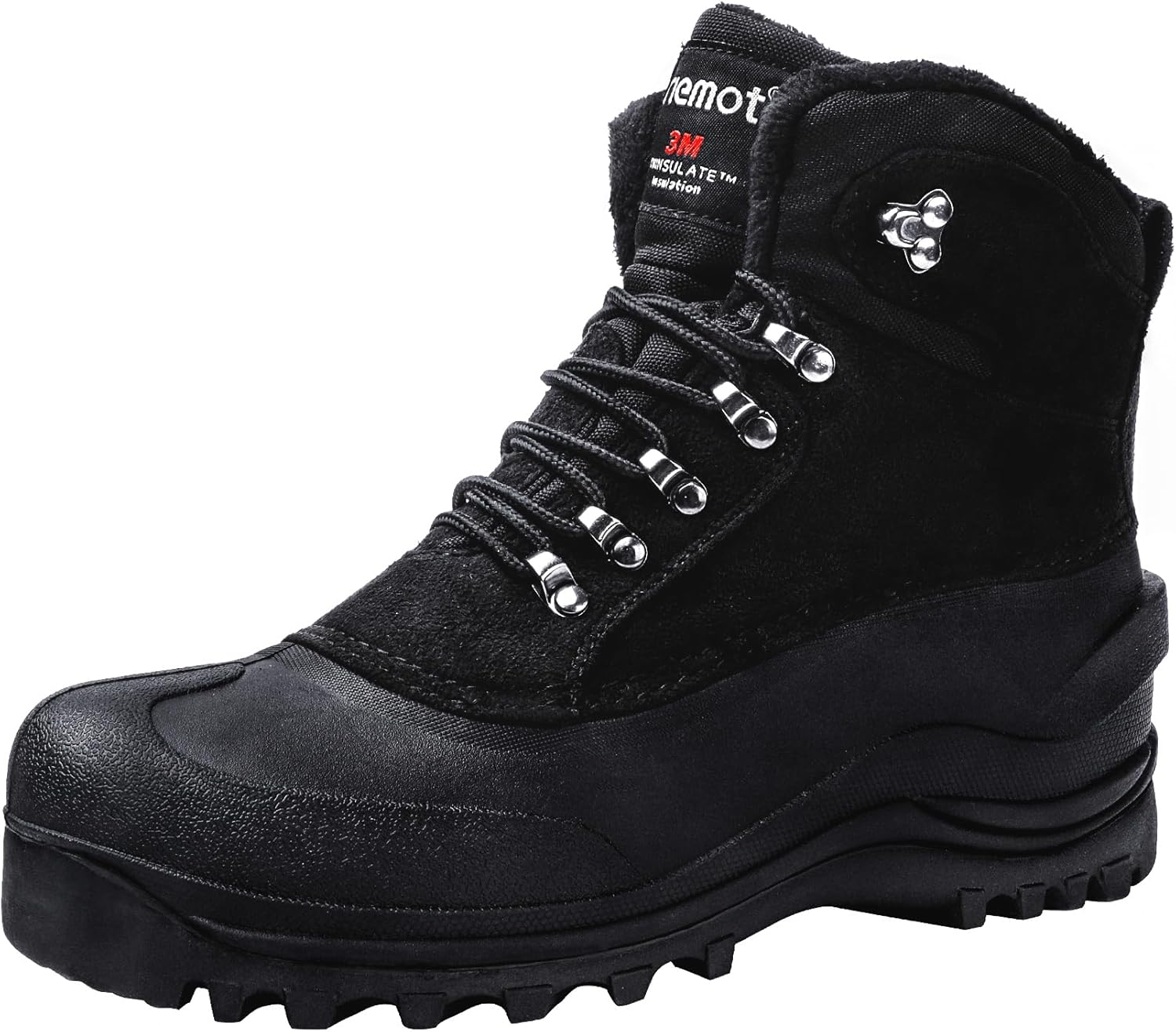 Bottes de Neige Femme et Homme, Bottes de Randonnée Hiver Neige Imperméable y Antidérapant Boots de Trekking Outdoor Confortable Chaudes Boots, 37-47EU