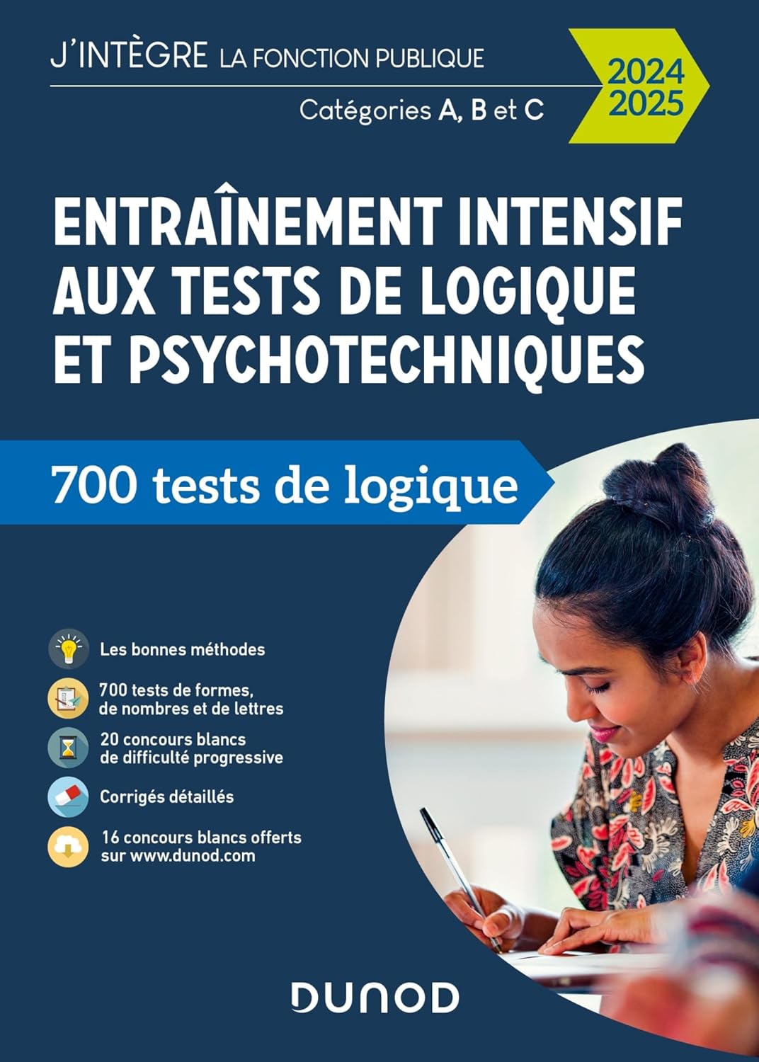 Entraînement intensif aux tests de logique et psychotechniques - 2024-2025: Catégories A, B et C (2024-2025)