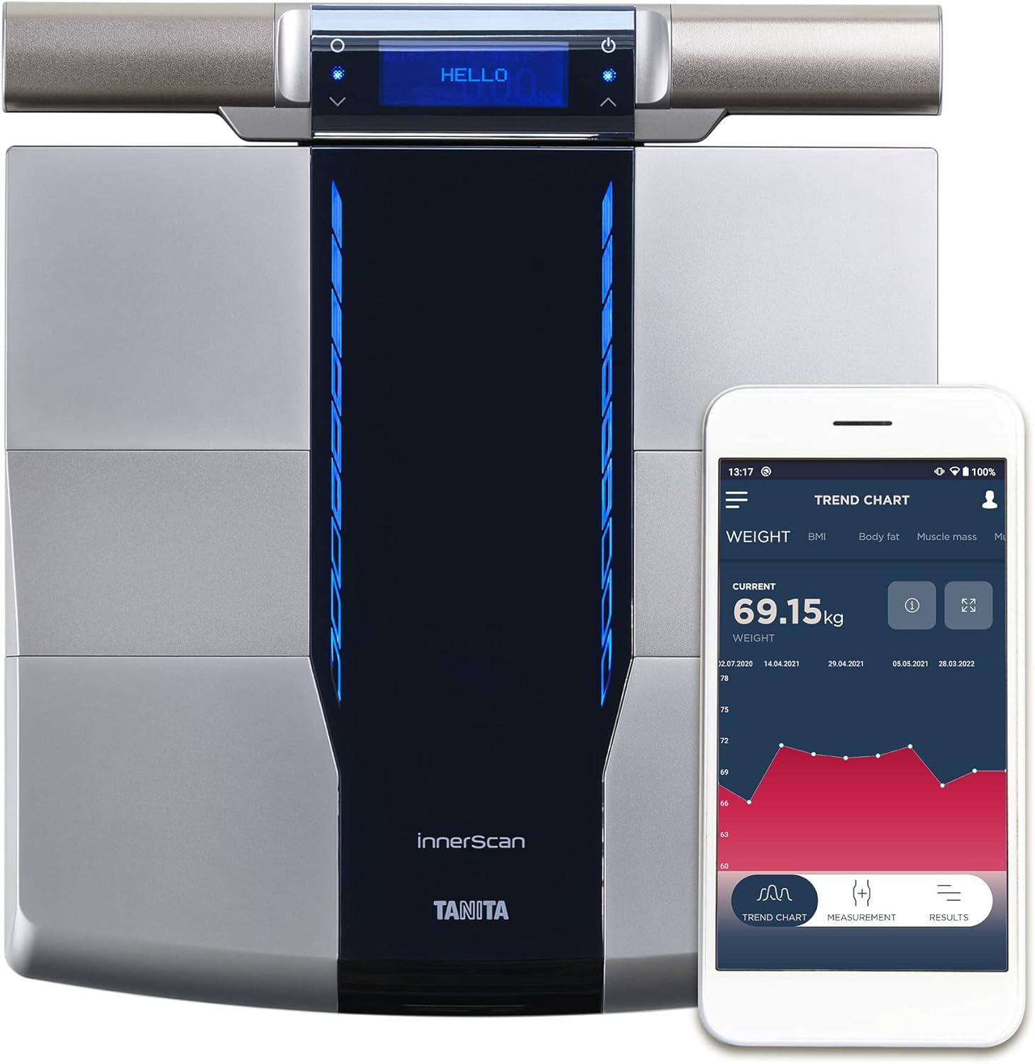 RD-545HR - Balance d’analyse corporelle segmentaire intelligente - Technologie professionnelle pour un usage domestique