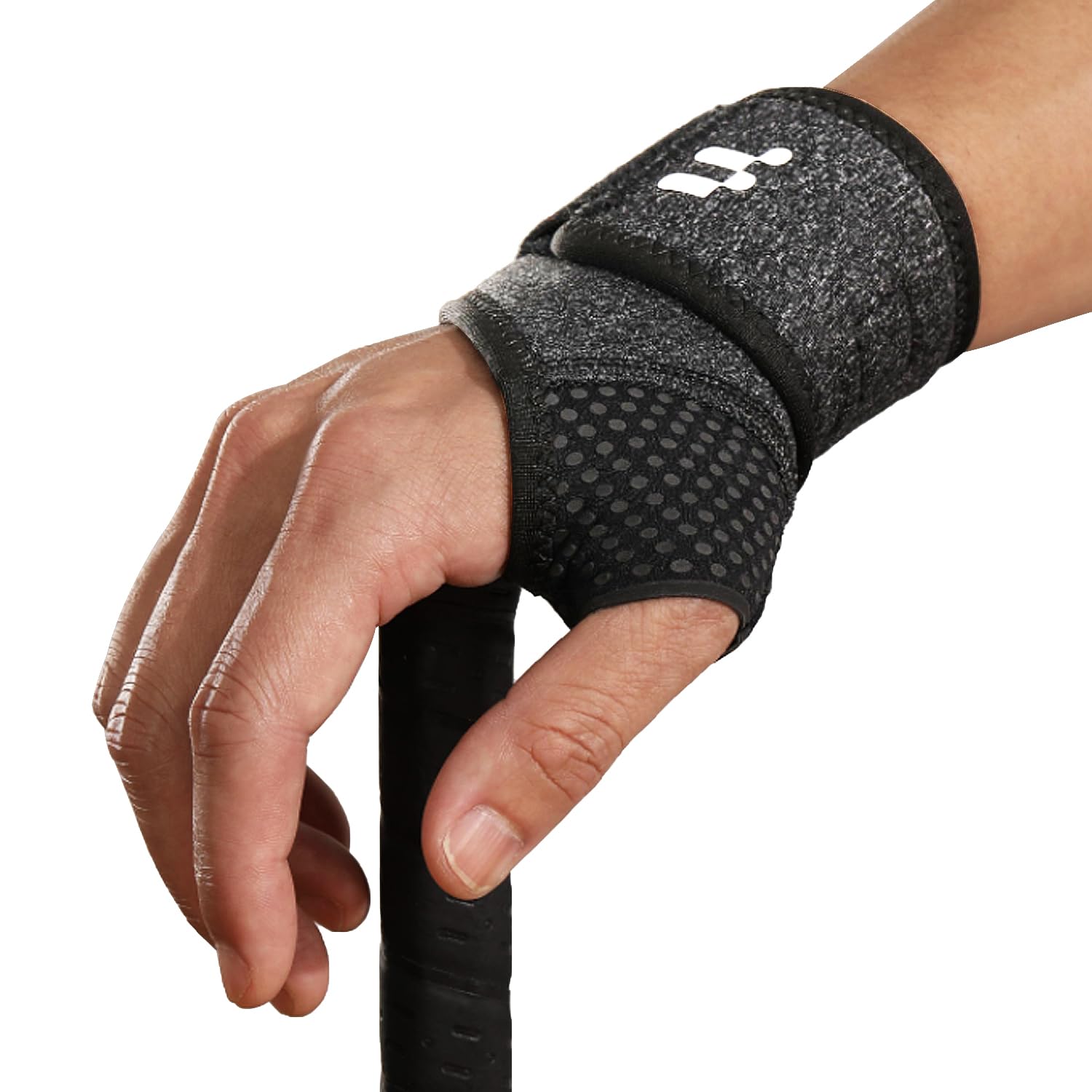Orthèse Poignet Droit avec Ouverture Pouce Souple, Bandage Poignet pour Arthrite Légère du Tunnel Carpien et Tendinite, Maintien Poignet Idéal pour le Sport, le Travail et le Sommeil Droite