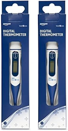 Thermomètre numérique, Bleu (Lot de 2) Bleu 1 unité (Lot de 2)