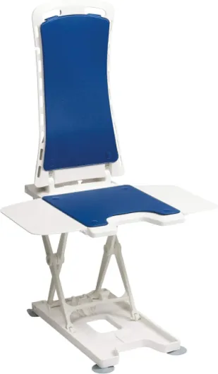 Drive Medical Bellavita Siège élévateur de bain Bleu Blanc et Bleu
