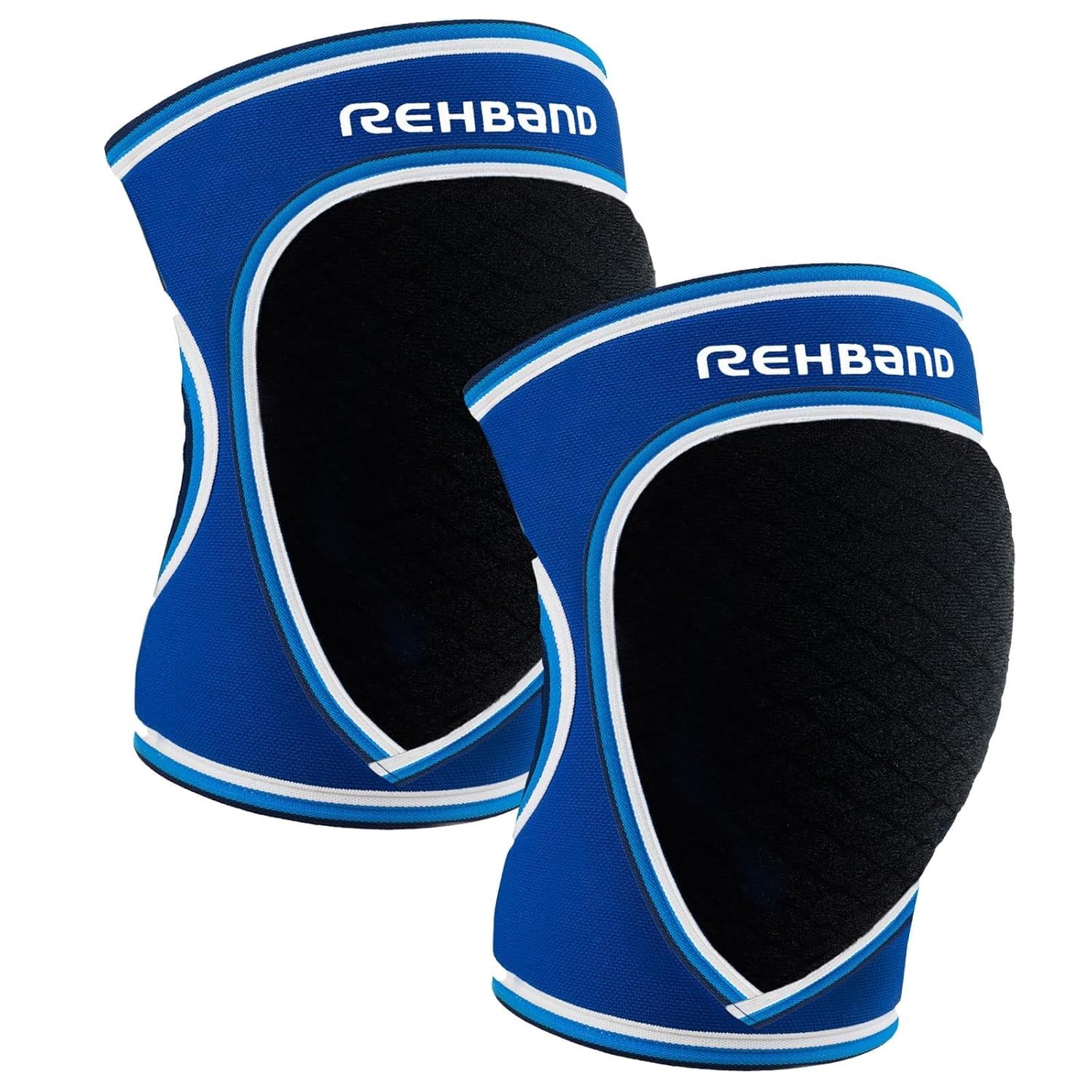 Genouillères Rembourré pour le handball et le volleyball Genouillères - confortables et près du corps, protègent l'articulation du genou, Couleur:Bleu - 1 Paire, Taille:M M Bleu - 1 Paire