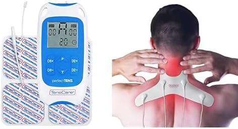 Perfect TENS + Électrode Nuque – Appareil TENS pour Douleurs Cervicales et Tensions Musculaires