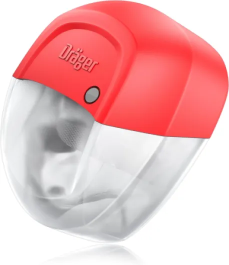PARAT 1260 - Appareil d'évacuation filtrant avec embout buccal, pince nasale & filtre ABEK multigaz - Masque respiratoire d'évacuation d'urgence - Protection contre de gaz et vapeurs toxiques