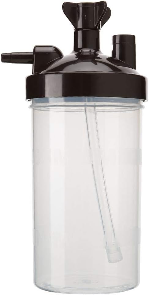 Ladieshow générateur d'oxygène humidificateur Bouteilles réutilisables en Plastique générateur d'oxygène Tasse d'humidification concentrateur d'oxygène Accessoire d'humidification