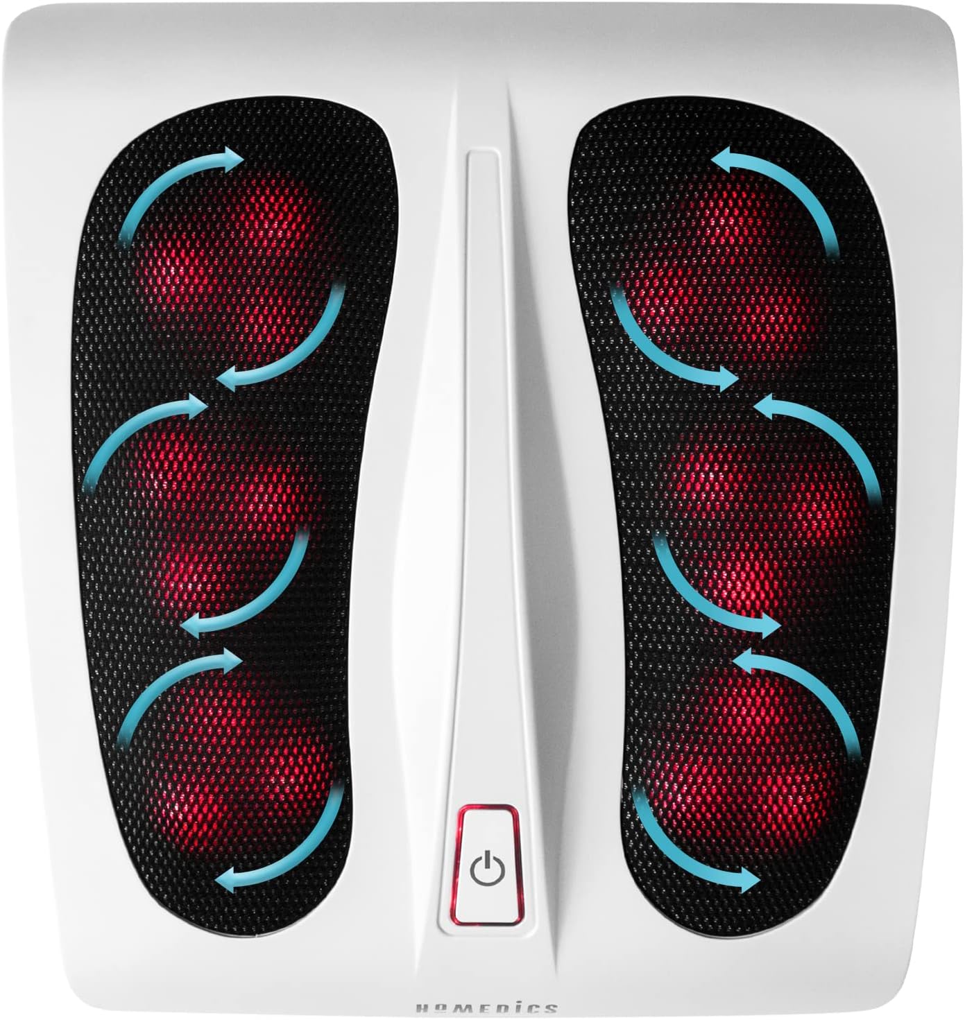 Massage des Pieds Électrique chauffant - Appareil massant electrique Shiatsu pour pied - Option chaleur pour relaxation et détente de la voute plantaire Massage pieds