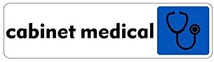 Autocollant Sticker adhesif signalisation Plaque Porte Panneau Cabinet Medical