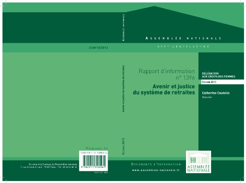 Rapport d’information de la délégation aux droits des femmes sur l’avenir et la justice du système de retraites