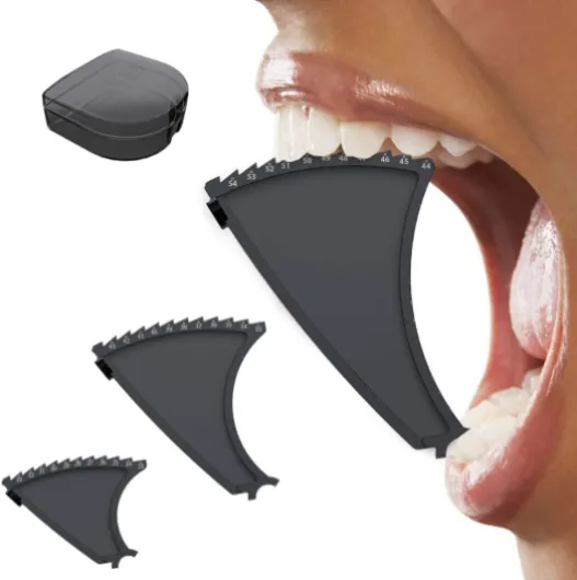 Dispositif Médical pour ATM - Traitement des Douleurs Mandibulaires, Bruxisme, Trismus et Céphalées - Stretching Passif pour Détendre les Muscles de la Mâchoire (Lot de 3)