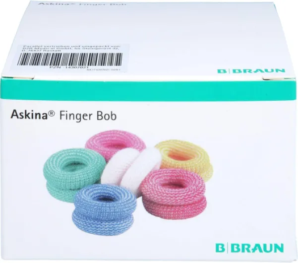B - Braun Melsungen Ag Askina Pansements de doigts Finger Bob Colorés 6 St