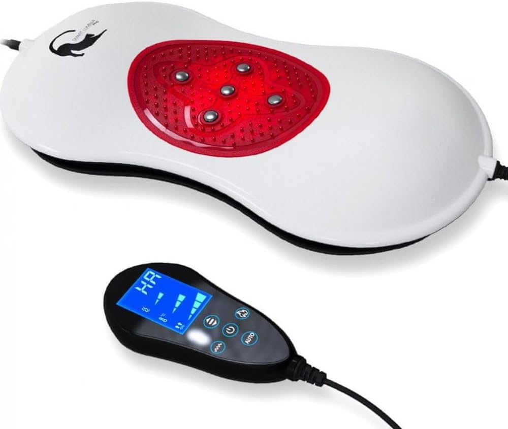 SIMPLY FORTE - Smart Lumbar Pro - Dispositif Médical Indolore pour Mal de Dos - 4 en 1 - Traction Dynamique - Vibration - Chauffage - Magneto Thérapie