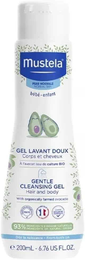 MUSTELA GEL LAVANTE SUAVE 200ML Amande 200 ml (Lot de 1)