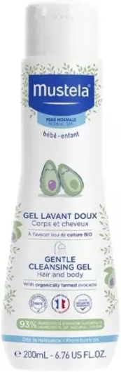 MUSTELA GEL LAVANTE SUAVE 200ML Amande 200 ml (Lot de 1)