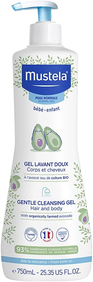 Mustela Savons et lavage des mains, 750 ml Avec parfume 750 ml (Lot de 1)