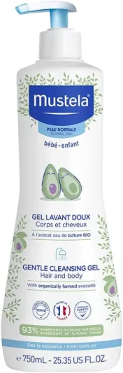 Mustela Savons et lavage des mains, 750 ml Avec parfume 750 ml (Lot de 1)