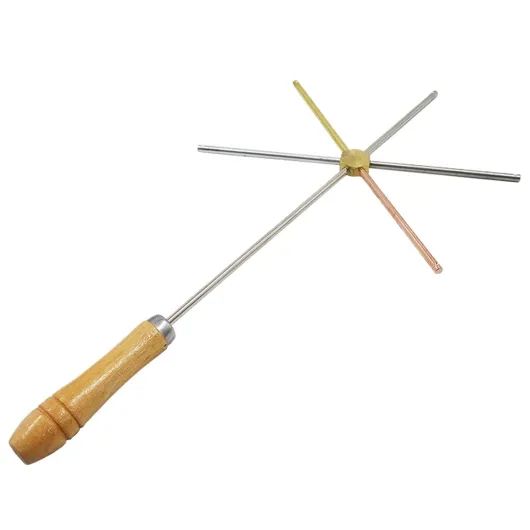 Expérience de conductivité thermique, démonstrateur de conductivité thermique,Matériel pédagogique pour la conduction thermique - Conductivité thermique de fer de cuivre de matériel d'équipement expér