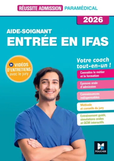 Réussite admission Entrée en IFAS - Aide-soignant 2026