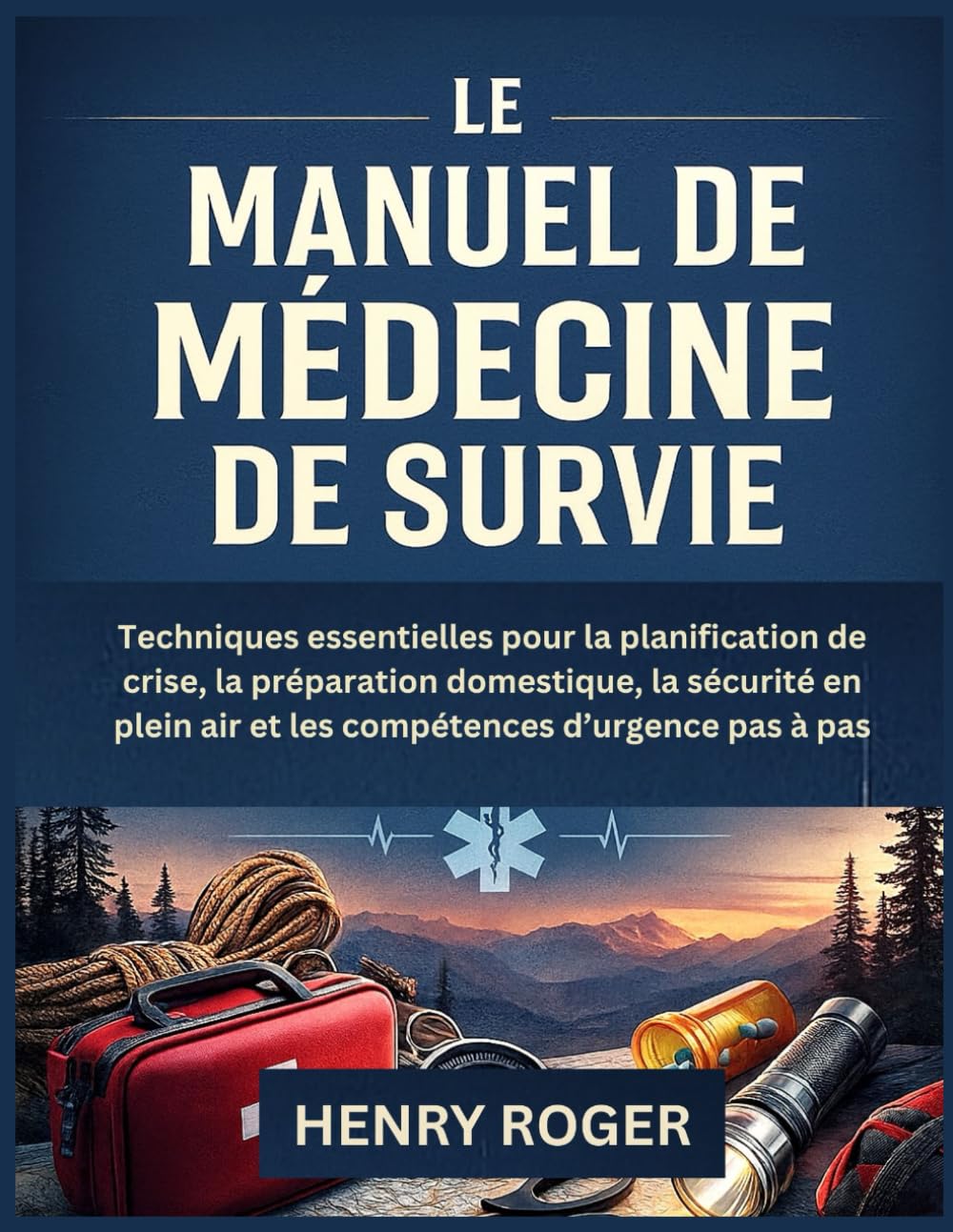 Le Manuel de Médecine de Survie: Techniques essentielles pour la planification de crise, la préparation domestique, la sécurité en plein air et les compétences d’urgence pas à pas
