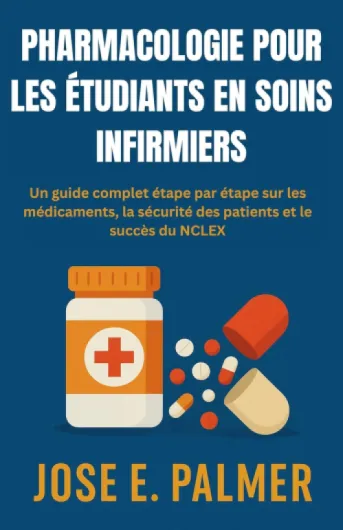 PHARMACOLOGIE POUR LES ÉTUDIANTS EN SOINS INFIRMIERS: Un guide complet étape par étape sur les médicaments, la sécurité des patients et le succès du NCLEX
