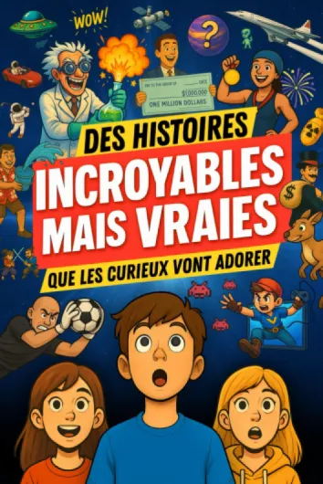 Des histoires INCROYABLES MAIS VRAIES que les curieux vont adorer: SCIENCE, JEUX VIDÉO, ESPACE ET MYSTÈRES : des histoires que les 8 - 14 ans n’ont jamais entendues… mais qu’ils vont adorer raconter