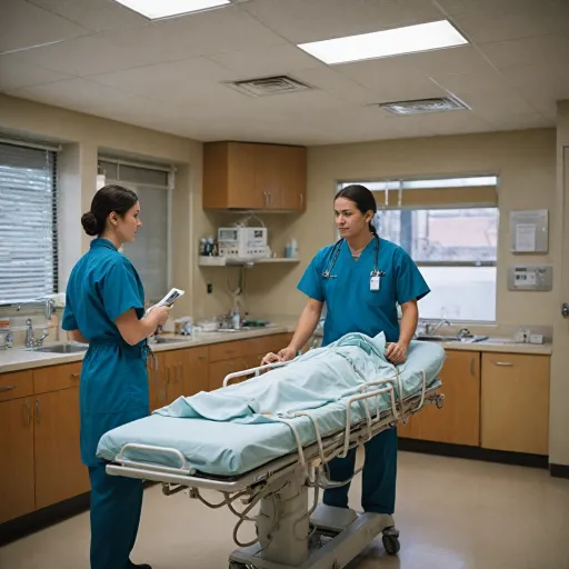 Comprendre la grille de salaire d’un brancardier en centre médical