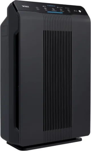 WINIX 5500-2 Air Purifier for Home Bedroom, CADR 390m³/h, 99m², Carbon & HEPA Filters Pollen Allergies Dust Smoke Odors, Air Cleaner Smart Sensor, Sleep Auto Mode Dark Grey
