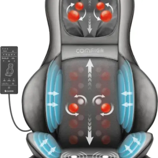 Test COMFIER Siège Massant Shiatsu : le fauteuil qui soulage bien… si on accepte ses limites