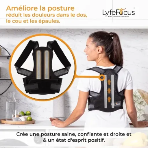 Test LyfeFocus S1 : le correcteur de posture qui redresse sans trop gêner