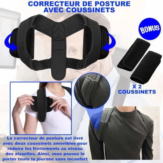 Test LOW&EE Correcteur de posture dorsale : un harnais simple qui redresse un peu, mais pas magique