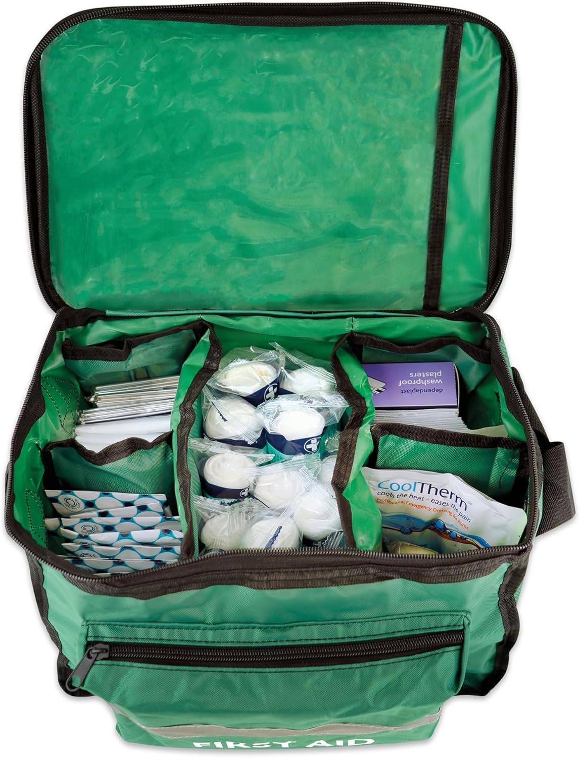 LEWIS-PLAST Grande trousse de premiers secours tout usage 224 pièces Haversack - Design compact pour un rangement pratique, idéal pour la maison, le bureau et le sport - Trousse médicale à domicile 224 Piezas