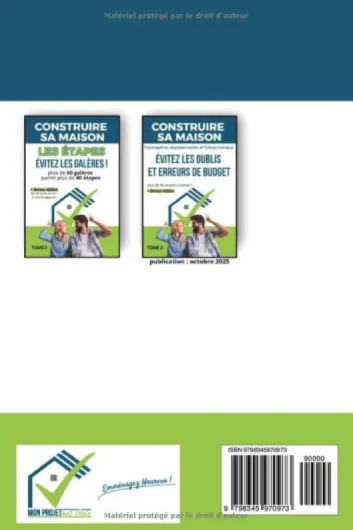 Construire sa maison: 70 questions (+ Bonus vidéos & Tableur ) pour éviter les emmerdes !