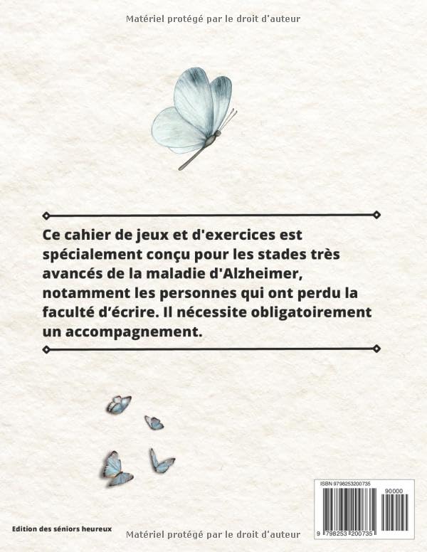 115 JEUX ET EXERCICES TRES FACILES SPECIAL ALZHEIMER: Une méthode pédagogique pour les aidants afin d'accompagner les personnes porteuses d'une maladie neurodégénérative