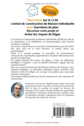Tout savoir sur le CCMI Contrat de Construction de Maison Individuelle avec fourniture du plan: Sécurisez votre projet et évitez les risques de litiges