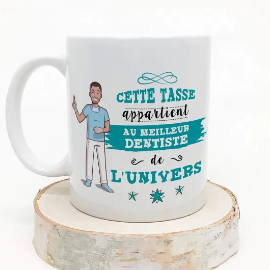 Mug/Tasse Dentiste de l'univers - Idées Drôles Odontologie Dentiste m