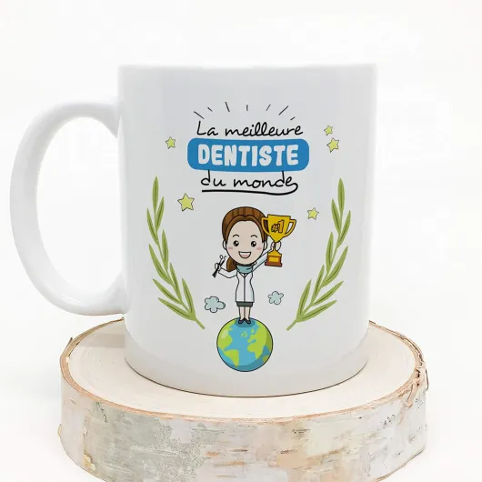 Mug/Tasse Dentiste du Monde - Idées Drôles Odontologie