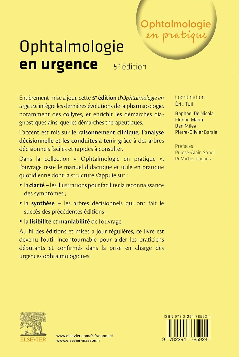 Ophtalmologie en urgence