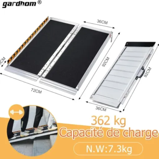 Test gardhom Rampe 92x72 cm : la rampe solide qui fait le job sans chichi