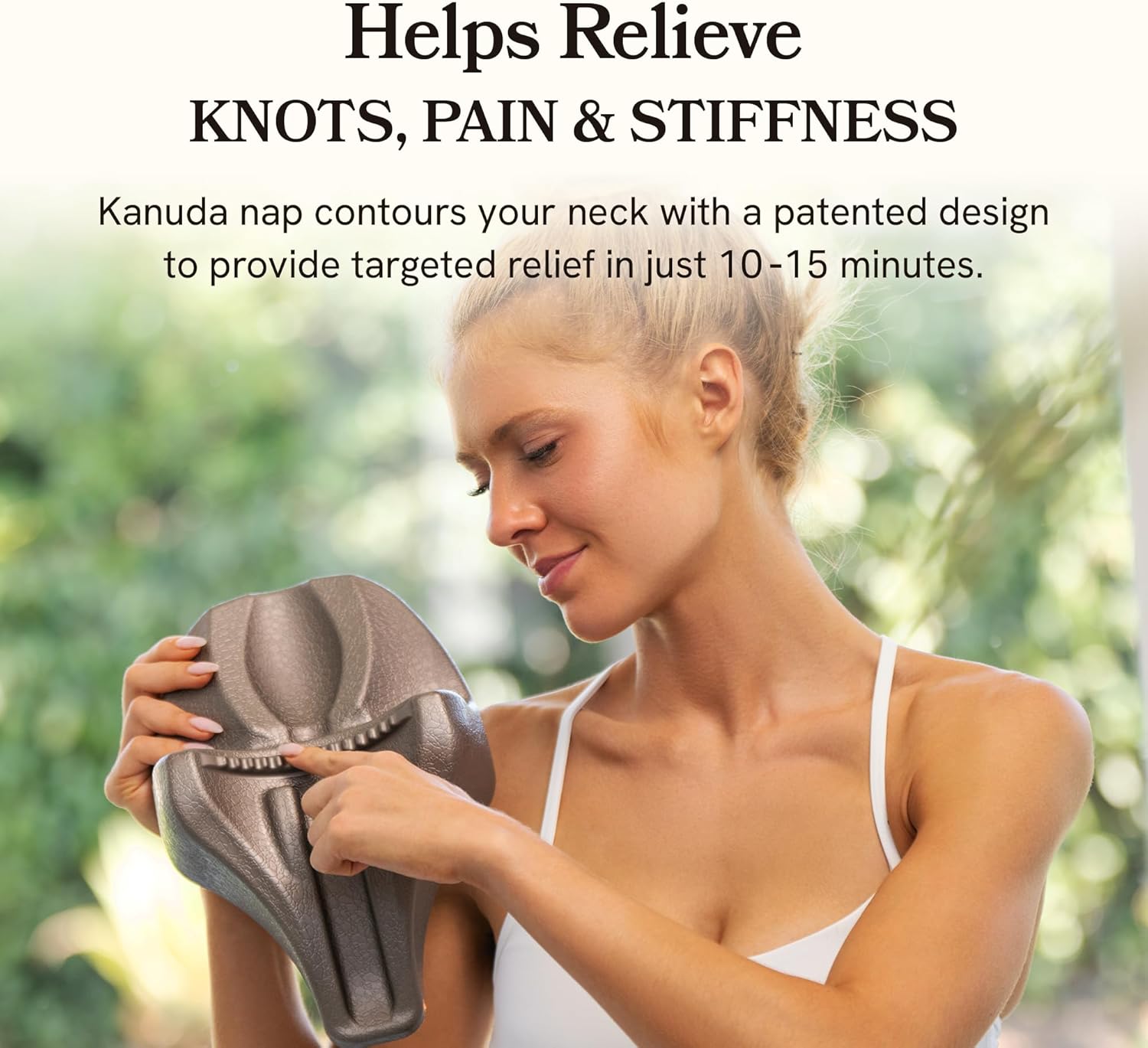 Kanuda Head Nap - Appareil de Traction cervicale pour soulager Les douleurs cervicales et soulager Les tensions - Conçu par Un kinésithérapeute