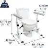 Test KMINA Cadre Toilette : la structure de sécurité qui stabilise vraiment les passages aux WC
