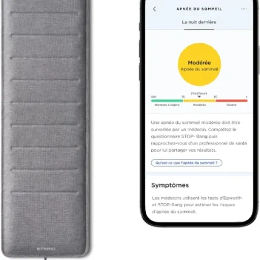 Test Withings Sleep Analyzer : le tapis qui surveille ton sommeil sans rien porter