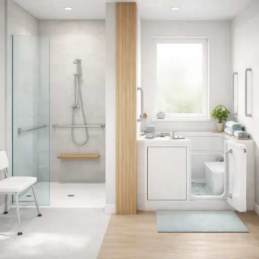 Baignoire à porte ou douche de plain-pied : critères de choix selon votre autonomie et votre budget