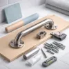 Barre d'appui salle de bain : hauteur, fixation et modèles adaptés à chaque besoin